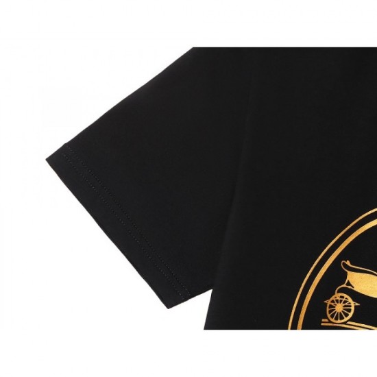 HERMES Hermes 2023SS short-sleeved T-shirt finished in a sexy style HERMES Hermes 2023SS short-sleeved T-shirt finished in a sexy style