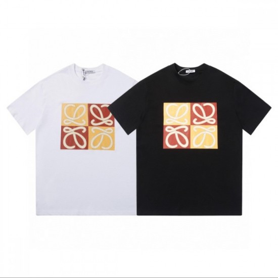 LOEWE Loewe short-sleeved T-shirt 2023SS summer new work inevitable hit this season LOEWE Loewe short-sleeved T-shirt 2023SS summer new work inevitable hit this season