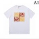 LOEWE Loewe short-sleeved T-shirt 2023SS summer new work inevitable hit this season LOEWE Loewe short-sleeved T-shirt 2023SS summer new work inevitable hit this season