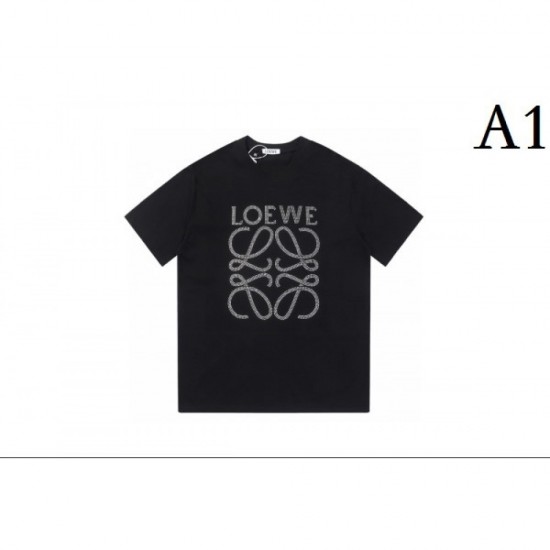 LOEWE Loewe short-sleeved T-shirt 2023SS must-have item for this summer LOEWE Loewe short-sleeved T-shirt 2023SS must-have item for this summer