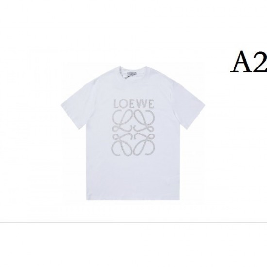 LOEWE Loewe short-sleeved T-shirt 2023SS must-have item for this summer LOEWE Loewe short-sleeved T-shirt 2023SS must-have item for this summer