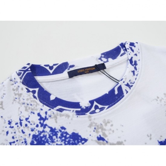 2023SS short-sleeved T-shirt overseas popular LOUIS VUITTON Louis Vuitton 2023SS short-sleeved T-shirt overseas popular LOUIS VUITTON Louis Vuitton
