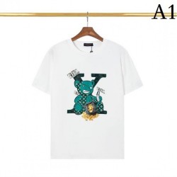 2023SS short-sleeved T-shirt spring color LOUIS VUITTON Louis Vuitton