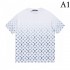 2023SS short-sleeved T-shirt super recommended LOUIS VUITTON Louis Vuitton