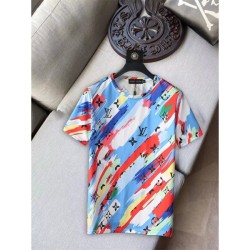 Popular gift LOUIS VUITTON Louis Vuitton 2023SS short sleeve T-shirt