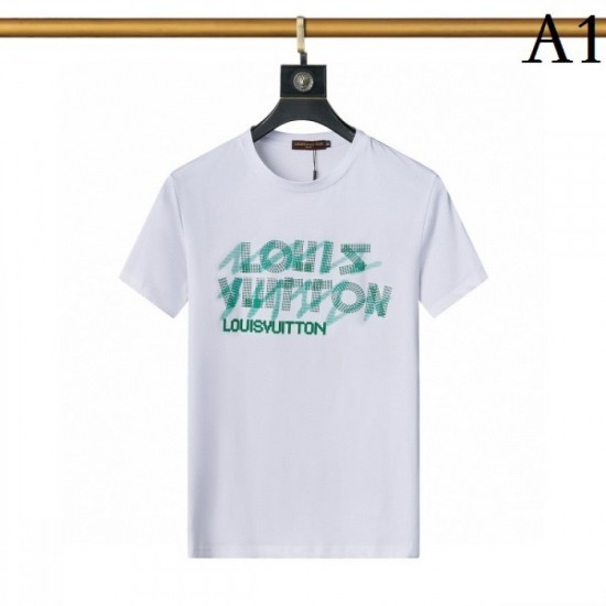 Holiday limited LOUIS VUITTON Louis Vuitton 2023SS short sleeve T-shirt Holiday limited LOUIS VUITTON Louis Vuitton 2023SS short sleeve T-shirt