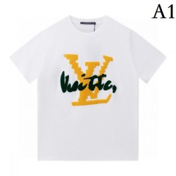 Popular cute LOUIS VUITTON Louis Vuitton 2023SS short sleeve T-shirt