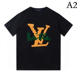 Popular cute LOUIS VUITTON Louis Vuitton 2023SS short sleeve T-shirt