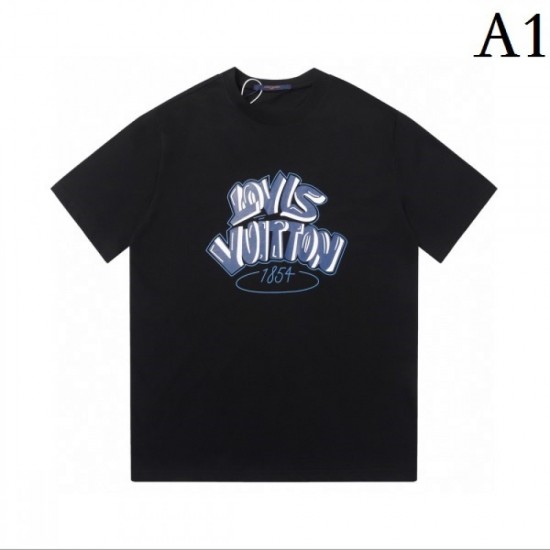 LOUIS VUITTON Louis Vuitton short-sleeved T-shirt 2023SS spring new work attention LOUIS VUITTON Louis Vuitton short-sleeved T-shirt 2023SS spring new work attention