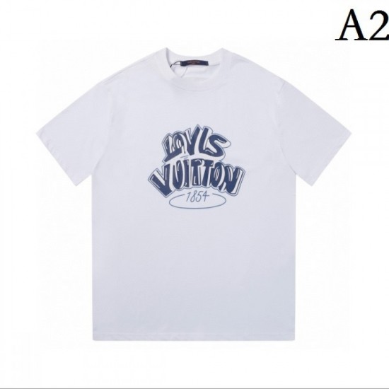 LOUIS VUITTON Louis Vuitton short-sleeved T-shirt 2023SS spring new work attention LOUIS VUITTON Louis Vuitton short-sleeved T-shirt 2023SS spring new work attention
