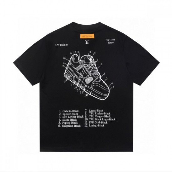 LOUIS VUITTON Louis Vuitton short-sleeved T-shirt 2023SS spring must be sold out LOUIS VUITTON Louis Vuitton short-sleeved T-shirt 2023SS spring must be sold out