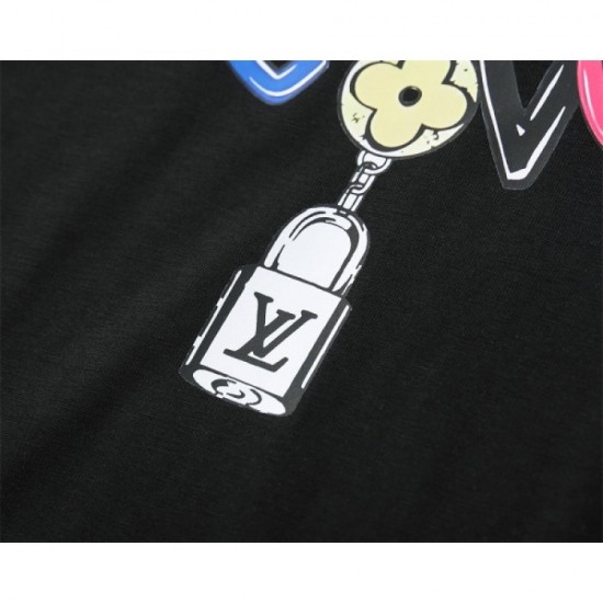 LOUIS VUITTON Louis Vuitton short sleeve T-shirt 2023SS popular model favorite LOUIS VUITTON Louis Vuitton short sleeve T-shirt 2023SS popular model favorite