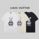 LOUIS VUITTON Louis Vuitton short sleeve T-shirt 2023SS advanced design LOUIS VUITTON Louis Vuitton short sleeve T-shirt 2023SS advanced design