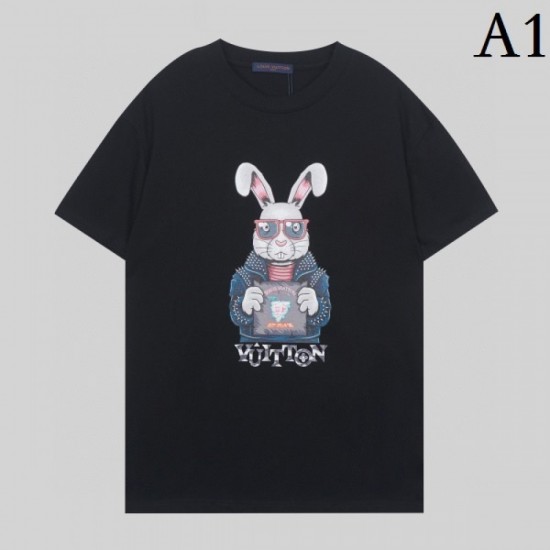 LOUIS VUITTON Louis Vuitton short sleeve T-shirt 2023SS advanced design LOUIS VUITTON Louis Vuitton short sleeve T-shirt 2023SS advanced design