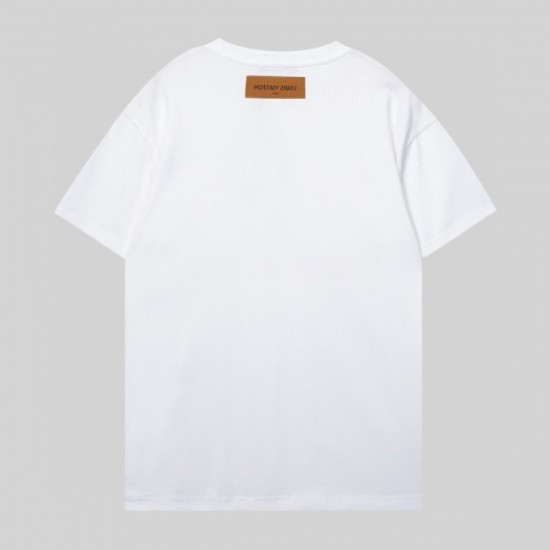 LOUIS VUITTON Louis Vuitton short-sleeved T-shirt 2023SS super popular series LOUIS VUITTON Louis Vuitton short-sleeved T-shirt 2023SS super popular series