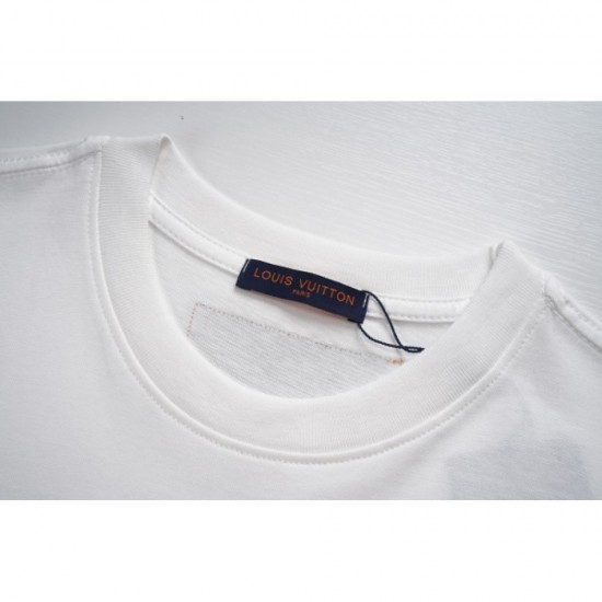 LOUIS VUITTON Louis Vuitton short-sleeved T-shirt 2023SS super popular series LOUIS VUITTON Louis Vuitton short-sleeved T-shirt 2023SS super popular series