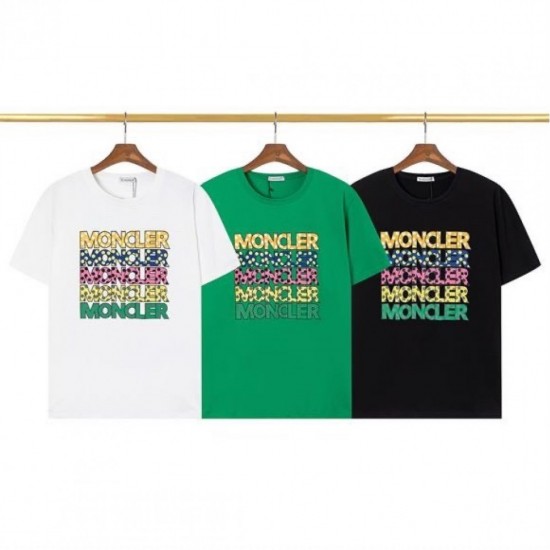 2023SS short-sleeved T-shirt logo is wonderful MONCLER Moncler 2023SS short-sleeved T-shirt logo is wonderful MONCLER Moncler