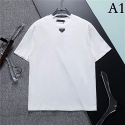 Comfortable new PRADA Prada 2023SS short sleeve T-shirt
