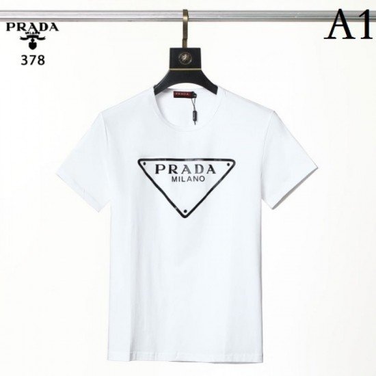 A loose style is completed PRADA Prada 2023SS short sleeve T-shirt A loose style is completed PRADA Prada 2023SS short sleeve T-shirt