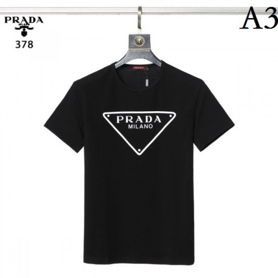 A loose style is completed PRADA Prada 2023SS short sleeve T-shirt A loose style is completed PRADA Prada 2023SS short sleeve T-shirt