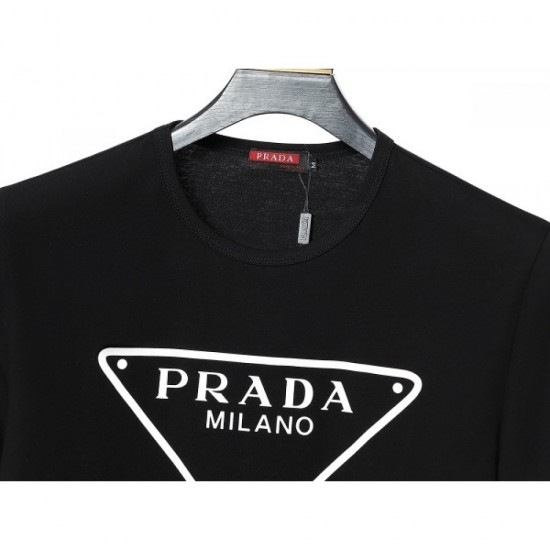 A loose style is completed PRADA Prada 2023SS short sleeve T-shirt A loose style is completed PRADA Prada 2023SS short sleeve T-shirt