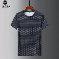 Reliable PRADA Prada 2023SS short-sleeved T-shirt that can be seen from the top