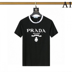 Casual style lightly PRADA Prada 2023SS short sleeve T-shirt