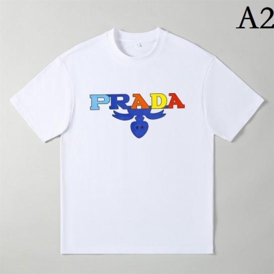PRADA Prada short sleeve T-shirt 2023SS attractive up like this year PRADA Prada short sleeve T-shirt 2023SS attractive up like this year