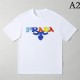 PRADA Prada short sleeve T-shirt 2023SS attractive up like this year PRADA Prada short sleeve T-shirt 2023SS attractive up like this year