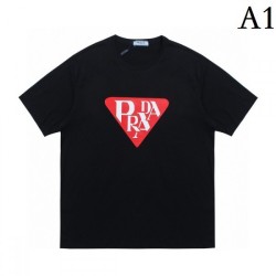PRADA Prada short-sleeved T-shirt 2023SS There is a sense of fashion this season