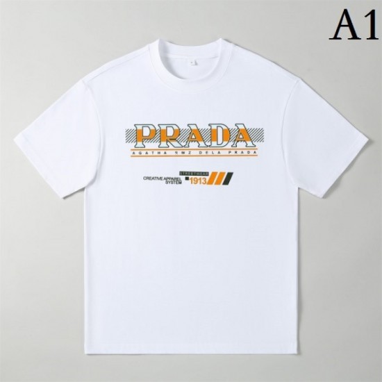 PRADA Prada short-sleeved T-shirt 2023SS I want to keep this summer PRADA Prada short-sleeved T-shirt 2023SS I want to keep this summer