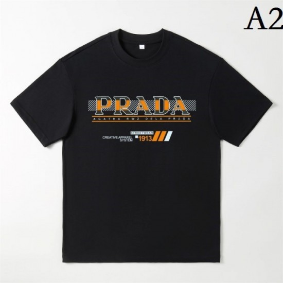PRADA Prada short-sleeved T-shirt 2023SS I want to keep this summer PRADA Prada short-sleeved T-shirt 2023SS I want to keep this summer