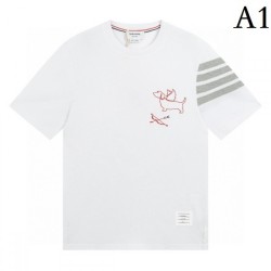 Popular colors in stock! THOM BROWNE Thom Browne 2023SS short-sleeved T-shirt