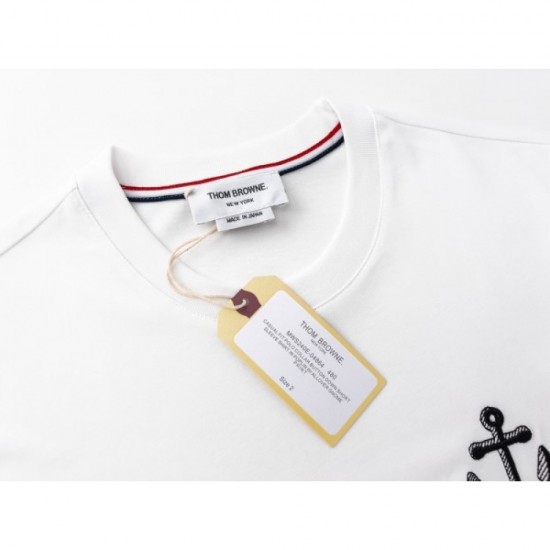 Casual classic Thom Browne Tom Browne 2023SS short sleeve T-shirt Casual classic Thom Browne Tom Browne 2023SS short sleeve T-shirt