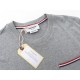 Thom Browne Thom Browne 2023SS short sleeve T-shirt with a strong sense of neatness Thom Browne Thom Browne 2023SS short sleeve T-shirt with a strong sense of neatness