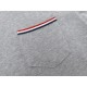 Thom Browne Thom Browne 2023SS short sleeve T-shirt with a strong sense of neatness Thom Browne Thom Browne 2023SS short sleeve T-shirt with a strong sense of neatness