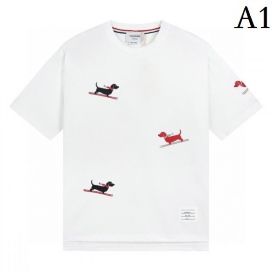 Overseas Limited Spring/Summer Arrival Thom Browne Tom Browne 2023SS Short Sleeve T-shirt Overseas Limited Spring/Summer Arrival Thom Browne Tom Browne 2023SS Short Sleeve T-shirt