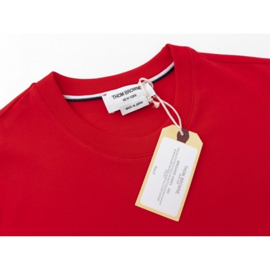 Overseas Limited Spring/Summer Arrival Thom Browne Tom Browne 2023SS Short Sleeve T-shirt Overseas Limited Spring/Summer Arrival Thom Browne Tom Browne 2023SS Short Sleeve T-shirt