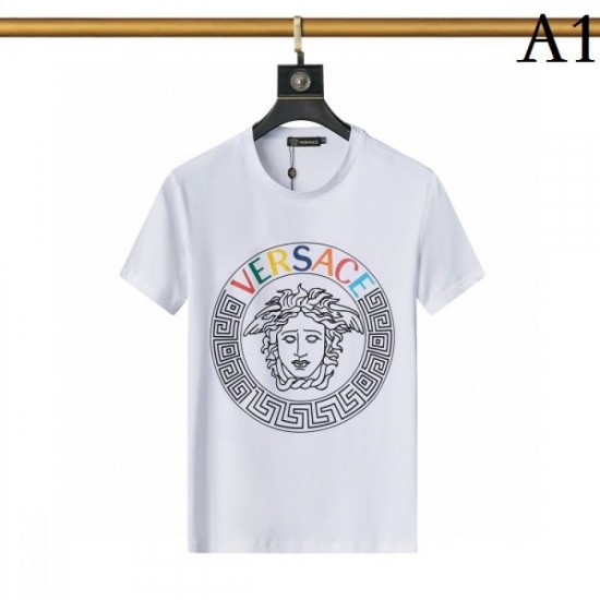 Popular high-discount mail order VERSACE Versace 2023SS short-sleeved T-shirt Popular high-discount mail order VERSACE Versace 2023SS short-sleeved T-shirt