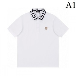 VERSACE short sleeve open collar 2023SS super cheap strongest sale