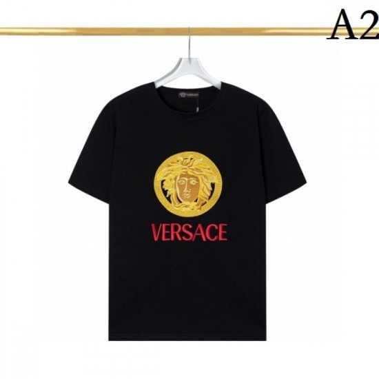 VERSACE Short-sleeved T-shirt 2023SS Spring Summer New VIP Discount VERSACE Short-sleeved T-shirt 2023SS Spring Summer New VIP Discount