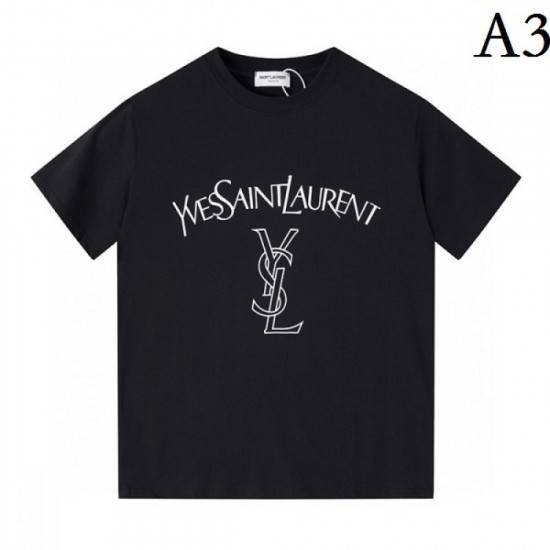 YSL Yves Saint Laurent Short Sleeve T-shirt 2023SS Charming YSL Yves Saint Laurent Short Sleeve T-shirt 2023SS Charming
