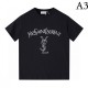 YSL Yves Saint Laurent Short Sleeve T-shirt 2023SS Charming YSL Yves Saint Laurent Short Sleeve T-shirt 2023SS Charming