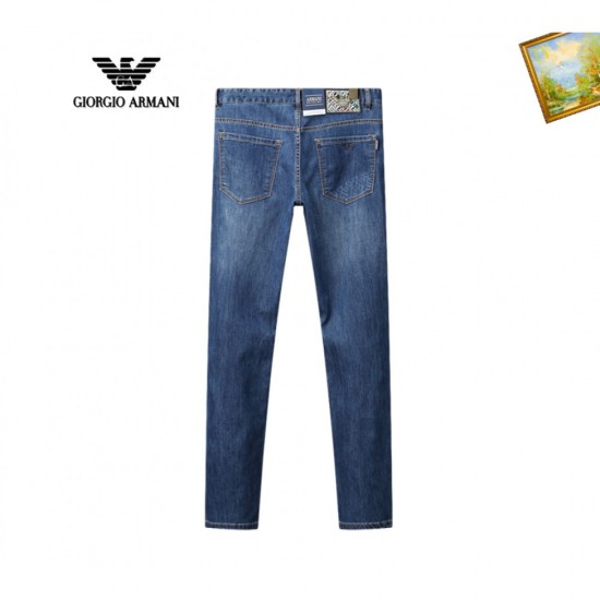 ARMANI Armani popular fashion magazine published 2023SS jeans ARMANI Armani popular fashion magazine published 2023SS jeans