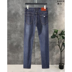 ARMANI Check popular items at the same time 2023SS straight jeans