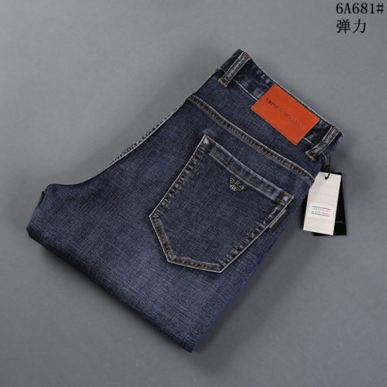 ARMANI Check popular items at the same time 2023SS straight jeans ARMANI Check popular items at the same time 2023SS straight jeans