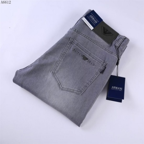 ARMANI Armani spring and summer season continuation trend new arrival 2023SS straight jeans ARMANI Armani spring and summer season continuation trend new arrival 2023SS straight jeans
