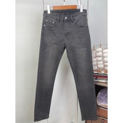 ARMANI Armani 2023FW Straight Jeans Popular New Logo Included