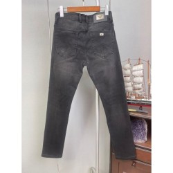 ARMANI Armani 2023FW Straight Jeans Popular New Logo Included