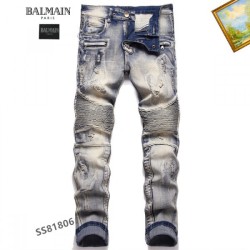 2023SS Denim Pants Bargain for this season BALMAIN Balmain